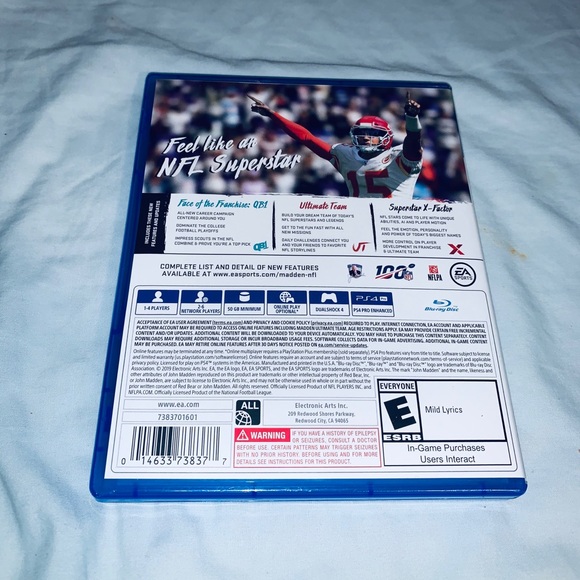PlayStation 4 Madden NFL 20 Game - Picture 3 of 3